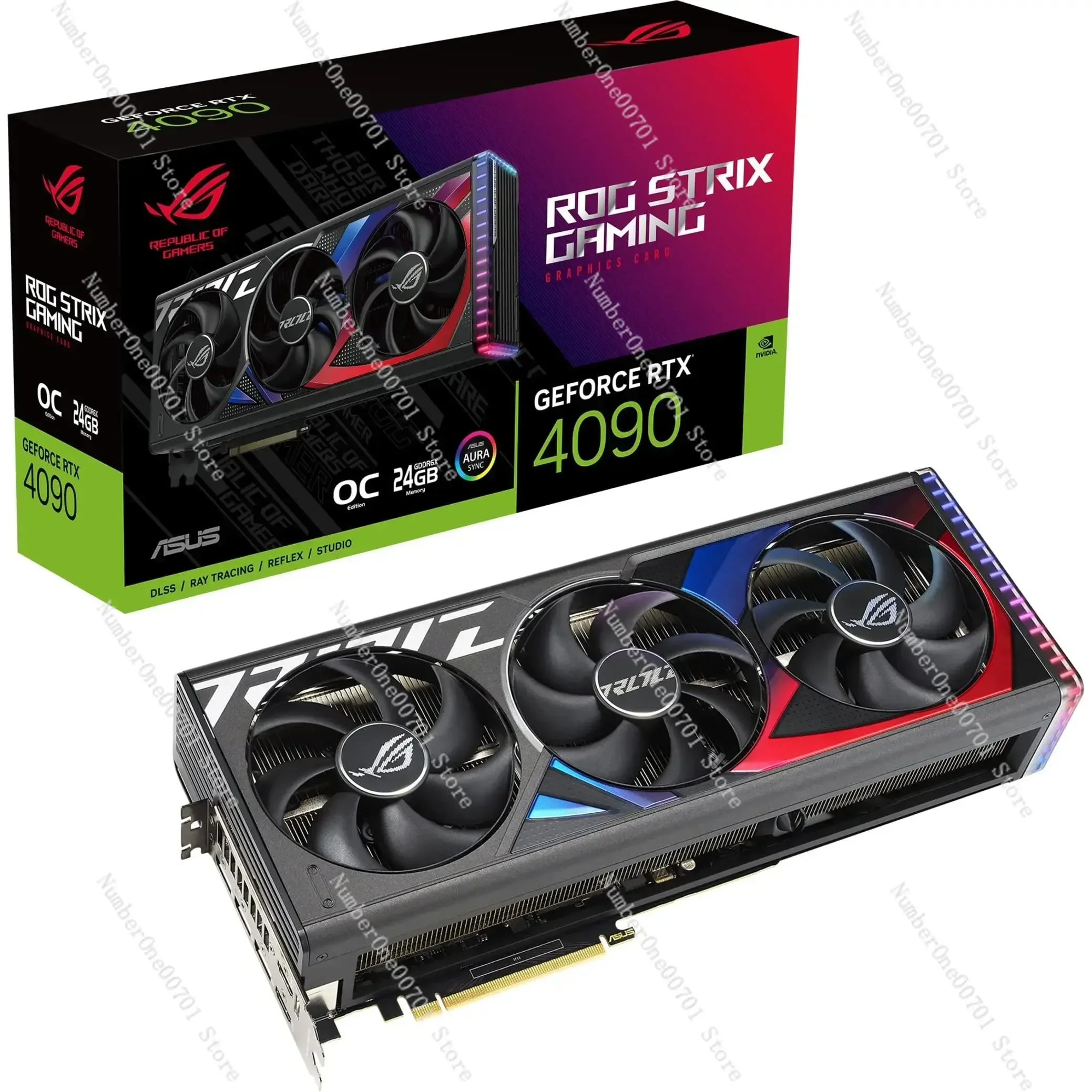 Rtx 4090 24Gb Graphics Card - بطاقات رسومات أصلية جديدة Rog_Strix_GeForce_RTX -
