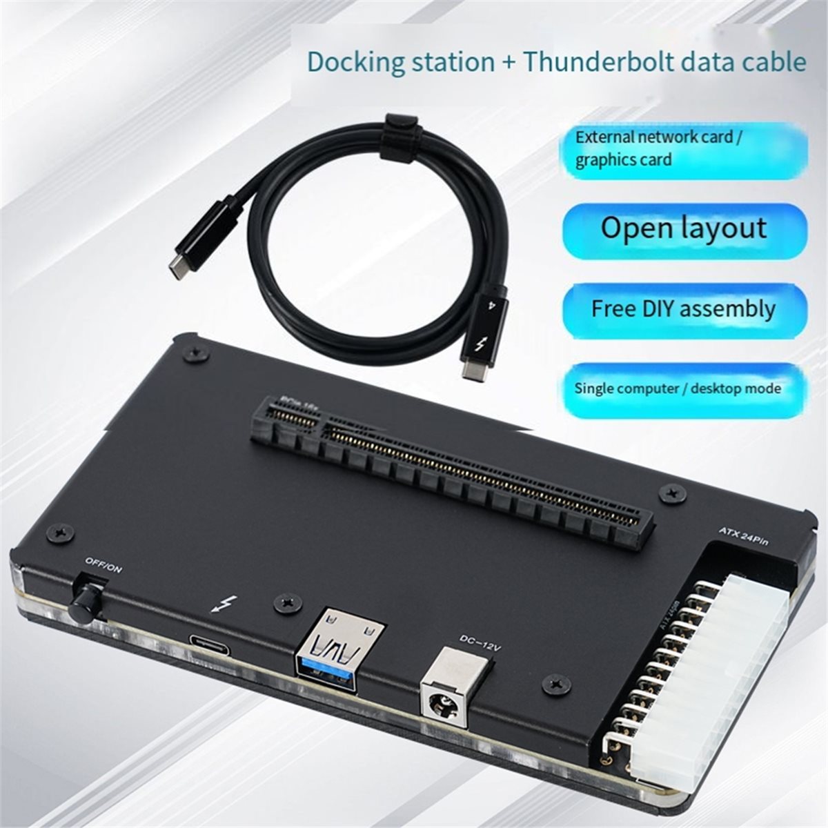 وحدة معالجة رسومات خارجية احتر - مراجعة Thunderbolt 4 External Gpu Enclosure وسعره