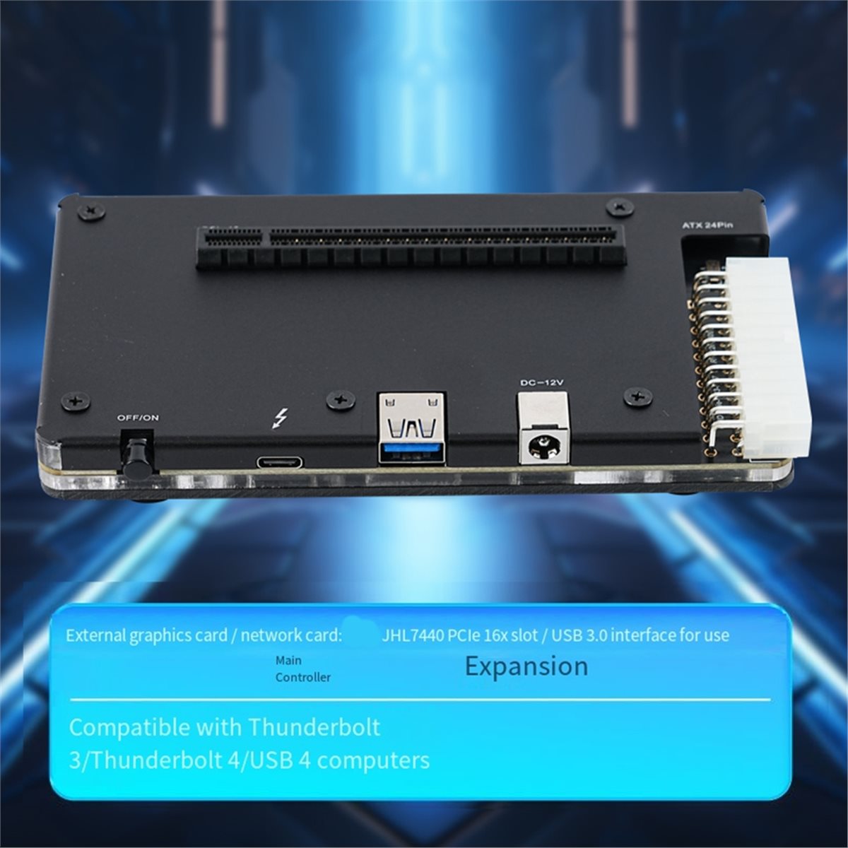 وحدة معالجة رسومات خارجية احتر - مراجعة Thunderbolt 4 External Gpu Enclosure وسعره