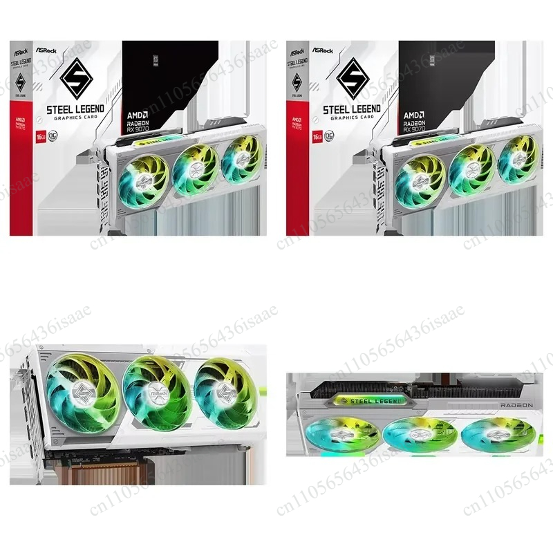 بطاقة رسومات Radeon RX 9070 XT - مراجعة Triple Fan Gaming Graphics Card 16Gb وسعره